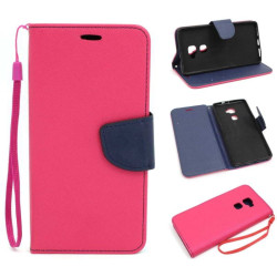 Etui Fancy Diary na telefon Huawei Mate S CRR-UL20 różowe