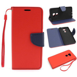 Etui Fancy Diary na telefon Huawei Mate S CRR-UL20 czerwone