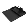 Etui Fancy Diary na telefon Apple iPhone 5 A1428 / 5S A1453 / SE A1723 czarne