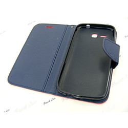 Etui Fancy Diary na telefon Huawei Y600 różowy