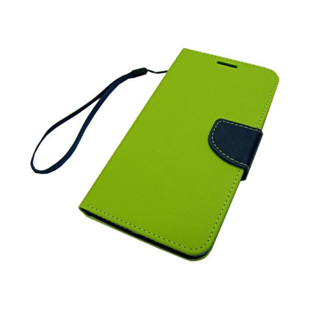 Etui Fancy Diary na telefon Huawei Y3 Y360 limonkowe