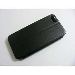 Etui Flip Case Window na telefon Apple iPhone 5 5S SE czarne