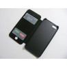 Etui Flip Case Window na telefon Apple iPhone 5 A1428 / 5S A1453 / SE A1723 czarne