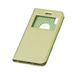 Etui Flip Smart LOOK na telefon Apple iPhone X / Xs złote