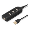 Hub USB 4 porty - rozdzielacz USB 2.0 z kablem 40cm