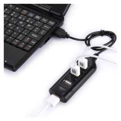 Hub USB 4 porty - rozdzielacz USB 2.0 z kablem 40cm