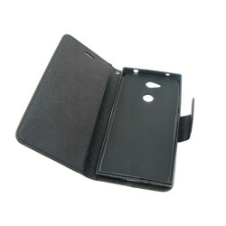 Etui Fancy Diary na telefon Sony Xperia L2 H4311 H3311 czarny