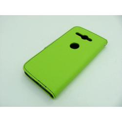 Etui Fancy Diary na telefon Sony Xperia XZ2 Compact H8324 limonkowe