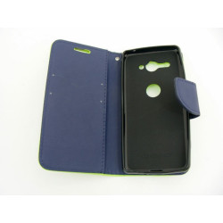 Etui Fancy Diary na telefon Sony Xperia XZ2 Compact H8324 limonkowe