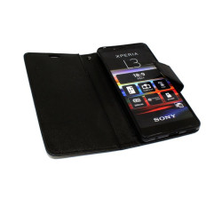 Etui Fancy Diary na telefon Sony Xperia L3 I4312 czarne