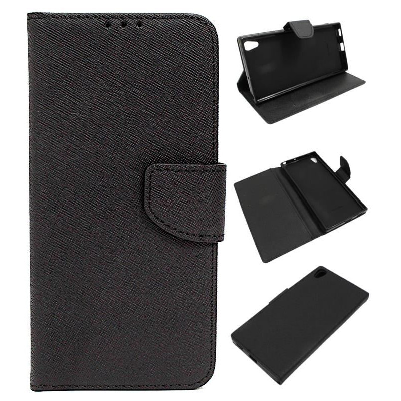 Etui Fancy Diary na telefon Sony Xperia XA1 Ultra G3221 czarny