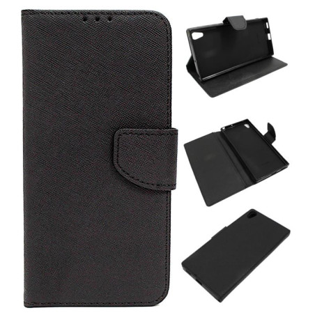 Etui Fancy Diary na telefon Sony Xperia XA1 Ultra G3221 czarny