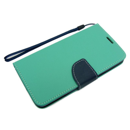 Etui Fancy Diary na telefon Sony Xperia XZ2 Compact H8324 miętowy