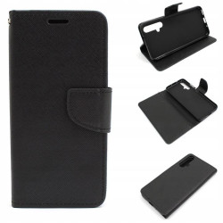 Etui Fancy Diary do telefonu Honor 20 YAL-L21 / Huawei Nova 5T czarne