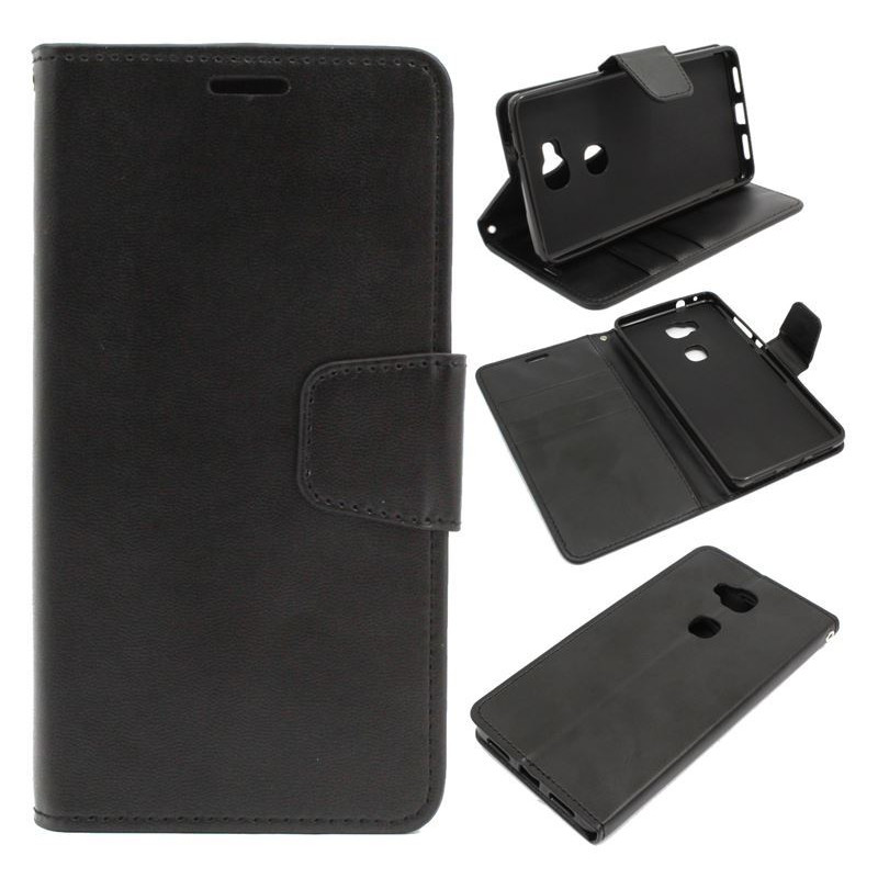 Etui Fancy Diary na telefon Huawei Honor 5X czarny