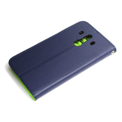 Etui Fancy Diary na telefon Huawei Mate 10 Pro BLA-L09 BLA-L29 granatowe