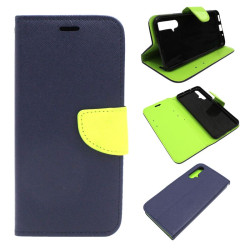 Etui Fancy Diary do telefonu Honor 20 YAL-L21 / Huawei Nova 5T granatowe