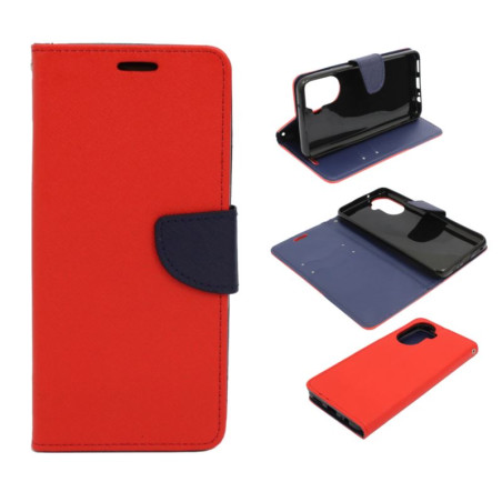 Etui Fancy Diary na telefon Huawei Nova Y70 MGA-LX9 czerwone