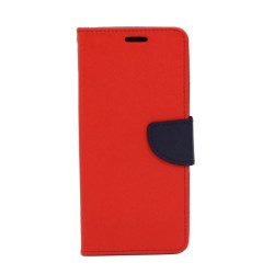 Etui Fancy Diary na telefon Huawei Nova Y70 MGA-LX9 czerwone