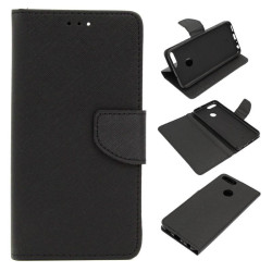 Etui Fancy Diary na telefon Huawei P SMART FIG-LX1 czarny