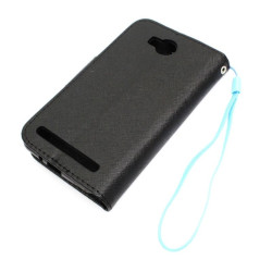Etui Fancy Diary na telefon Huawei Y3II LUA-L21 czarne