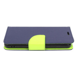 Etui Fancy Diary na telefon Huawei Y5II CUN-L21 / Y6 II Compact granatowe