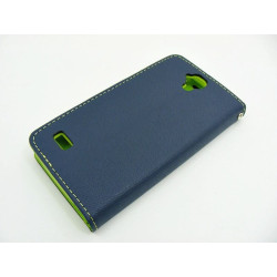 Etui Fancy Diary na telefon Huawei Y5 Y560 granatowy