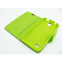 Etui Fancy Diary na telefon Huawei Y5 Y560 granatowy