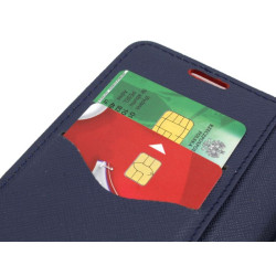 Etui Fancy Diary na telefon Huawei Y635 czerwony