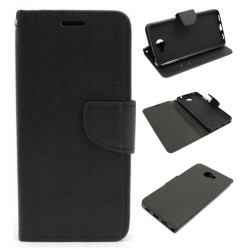 Etui Fancy Diary na telefon Huawei Y7 TRT-LX1 czarny