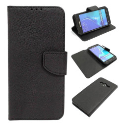 Etui Fancy Diary na telefon Samsung Galaxy J3 2016 J320 czarne