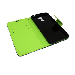 Etui Fancy Diary na telefon Huawei Y7 TRT-LX1 granatowy