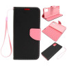 Etui Fancy Diary na telefon Samsung Galaxy M51 M515 czarno-różowe