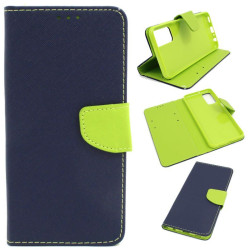 Etui Fancy Diary na telefon Samsung Galaxy M23 5G M236 / M13 4G M135 granatowe