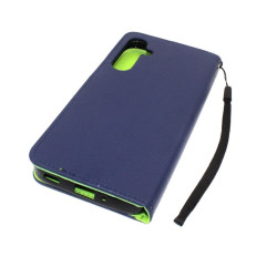Etui Fancy Diary na telefon Samsung Galaxy M35 5G M356 granatowe
