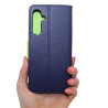 Etui Fancy Diary na telefon Samsung Galaxy M35 5G M356 granatowe