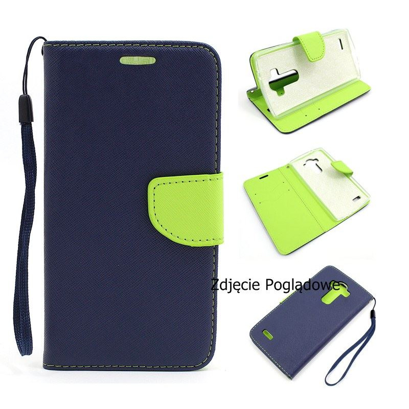 Etui Fancy Diary na telefon Samsung Galaxy Note 10 Lite N770 granatowe