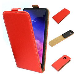 Etui pionowe z klapką SLIM FLEX na telefon Nokia 216 RM-1187 czerwone HQ