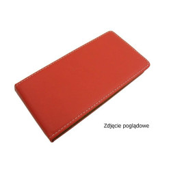 Etui pionowe z klapką SLIM FLEX na telefon Nokia 130 RM-1035 RM-1037 czerwone HQ