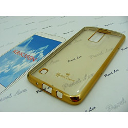 BUMPER HALLSEN TPU LG K8 K350e złoty