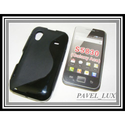 Etui S-CASE na telefon Samsung S5830 S5830i Galaxy ACE czarny
