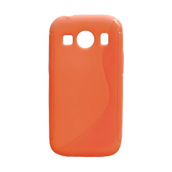 Etui S-CASE na telefon Samsung G357FZ Ace 4 pomarańczowy