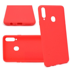 Etui Jelly Case na telefon Samsung Galaxy A20s 2019 A207 różowe MATT
