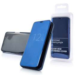 Etui Flip Clear VIEW do telefonu Samsung Galaxy M51 M515 granatowe