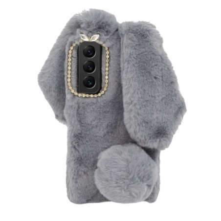 Etui Nakładka 3D RABBIT na telefon Samsung Galaxy S22 S901 szare