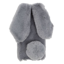 Etui Nakładka 3D RABBIT na telefon Samsung Galaxy S22 S901 szare