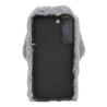 Etui Nakładka 3D RABBIT na telefon Samsung Galaxy S22 S901 szare