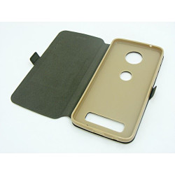 Etui BOOK POCKET na telefon Lenovo MOTO Z PLAY XT1635 złoty