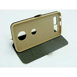 Etui BOOK POCKET na telefon Lenovo MOTO Z PLAY XT1635 złoty