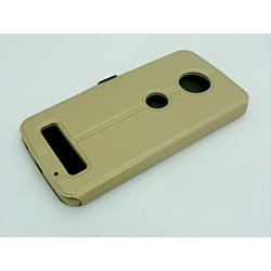Etui BOOK POCKET na telefon Lenovo MOTO Z PLAY XT1635 złoty
